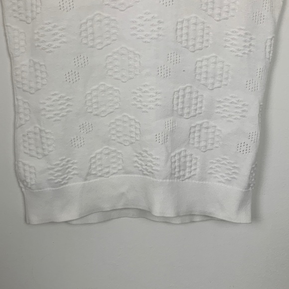 Puma White Knit Sweater Vest - Picture 3 of 11
